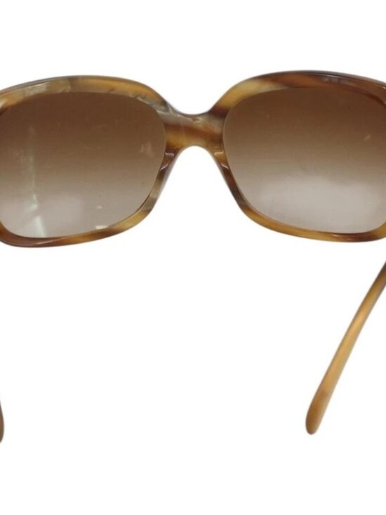 CHANEL Coco Ribbon Sunglasses plastic Brown CC main image 11